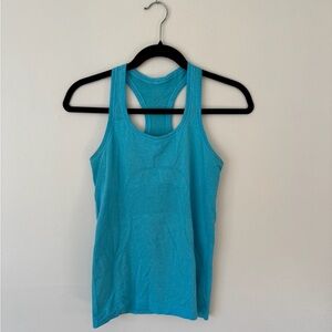 lululemon athletica Aqua Blue Tank Top
